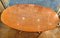 Oval Table in Red Alicante Marble, 1970s 3