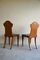 Victorian Oak Hall Chairs with Moyr Smith Tiles, Set of 2, Image 7