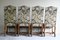 French Tapestry Dining Chairs, Set of 4 9