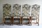 French Tapestry Dining Chairs, Set of 4, Image 9