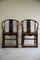 Chinese Ming Style Hardwood Armchairs, Set of 2 2