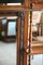 Antique Victorian Walnut Overmantle Mirror 2