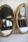 Vintage Oval Gilt Mirrors, Set of 3 2