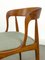 Danish Teak Model 16 Dining Chair by Johannes Andersen for Uldum Møbelfabrik, 1960s 12