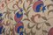 Suzani Wandteppich aus Seide mit Blumenmuster 7