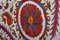 Mantel Suzani floral de arte popular, Uzbekistán, Imagen 7