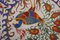Vintage Folk Art Pictorial Suzani Tapestry in Cotton, Uzbekistan, Image 9