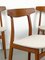 Teak Dining Chairs by Henning Kjaernulf for Bruno Hansen, 1960s, Set of 3 8