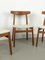 Teak Dining Chairs by Henning Kjaernulf for Bruno Hansen, 1960s, Set of 3, Image 3