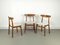 Teak Dining Chairs by Henning Kjaernulf for Bruno Hansen, 1960s, Set of 3 2