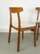 Sedie da pranzo in teak di Henning Kjaernulf per Bruno Hansen, anni '60, set di 3, Immagine 6