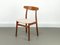 Teak Dining Chairs by Henning Kjaernulf for Bruno Hansen, 1960s, Set of 3 15