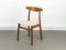 Teak Dining Chairs by Henning Kjaernulf for Bruno Hansen, 1960s, Set of 3, Image 15