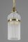 Art Deco Pendant with Frosted Glass Shade, Vienna, Austria, 1920s, Image 8