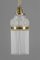 Art Deco Pendant with Frosted Glass Shade, Vienna, Austria, 1920s, Image 6