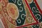 Suzani Faded Tapestry - Usbekische Tischdecke - Tan und Brown Chocolate Tribal Stickerei Wanddekor, Boho Tagesdecke 311 X 44 7