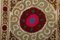 Tapiz, mantel o colcha uzbeko Suzani con bordado, Imagen 6