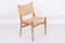 Oak & Wicker Mesh Model Ch31 Dining Chairs by Hans J. Wegner for Carl Hansen & Søn, 1950s, Set of 4, Image 3