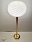 Glass and Brass Floor Lamp in the style of Venini, Italy, 1960s, Image 6