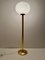 Glass and Brass Floor Lamp in the style of Venini, Italy, 1960s 2