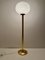 Glass and Brass Floor Lamp in the style of Venini, Italy, 1960s, Image 2