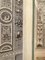 Italian Neoclassical Architectural Etched Engravings Six Panels Folding Screen 12