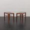 Rosewood Night Stands or Side Tables by Severin Hansen for Haslev, Denmark, 1960s, Set of 2 6