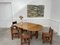 Vintage Round Dining Table from Maison Regain, 1970s, Image 4