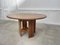 Vintage Round Dining Table from Maison Regain, 1970s, Image 1