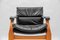 Leather Armchairs by Åke Freelskter for Nelo Kroken, Sweden, 1960s, Set of 2, Image 14