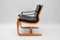 Leather Armchairs by Åke Freelskter for Nelo Kroken, Sweden, 1960s, Set of 2, Image 8