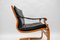 Leather Armchairs by Åke Freelskter for Nelo Kroken, Sweden, 1960s, Set of 2 11
