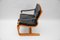 Leather Armchairs by Åke Freelskter for Nelo Kroken, Sweden, 1960s, Set of 2, Image 9