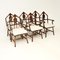 Victorian Oak Masonic Dining Chairs, 1880s, Set of 6, Image 2