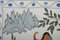 Tovaglia Samarkand Suzani in cotone con ricamo Folk Art, Uzbekistan, Immagine 5