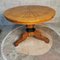 19th Century Beidermeier Marquetry Hall Table / Center Table in Walnut, Germany, 1840s 1