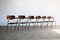 Stacking School Chairs, Sweden, 1950s, Set of 6, Image 17