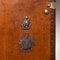 English Leather Luggage Cases or Nightstands, 1980s, Set of 2 10