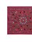 Suzani Wall Decor or Table Runner in Silk with Pomegranate Decor 3