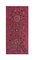 Suzani Wall Decor or Table Runner in Silk with Pomegranate Decor 1