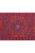 Suzani Runner or Wall Hanging Decor in Red Silk, Image 3