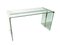 Glass, Painted Wood and Chrome-Plated Metal Desk by Gallotti e Radice, 1990s, Image 15