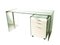 Glass, Painted Wood and Chrome-Plated Metal Desk by Gallotti e Radice, 1990s, Image 1
