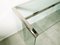 Glass, Painted Wood and Chrome-Plated Metal Desk by Gallotti e Radice, 1990s, Image 18
