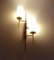 Architektonische Vintage Wandlampen von Lunel, 1960er, 2er Set 6