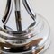 Tischlampe aus Chrom & Muranoglas 8