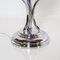 Chrome & Murano Glass Table Lamp 2