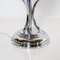 Chrome & Murano Glass Table Lamp, Image 2