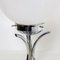 Chrome & Murano Glass Table Lamp, Image 3