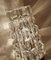 Large Vintage Crystal Glass Sconces, 1970s, Set of 2 17